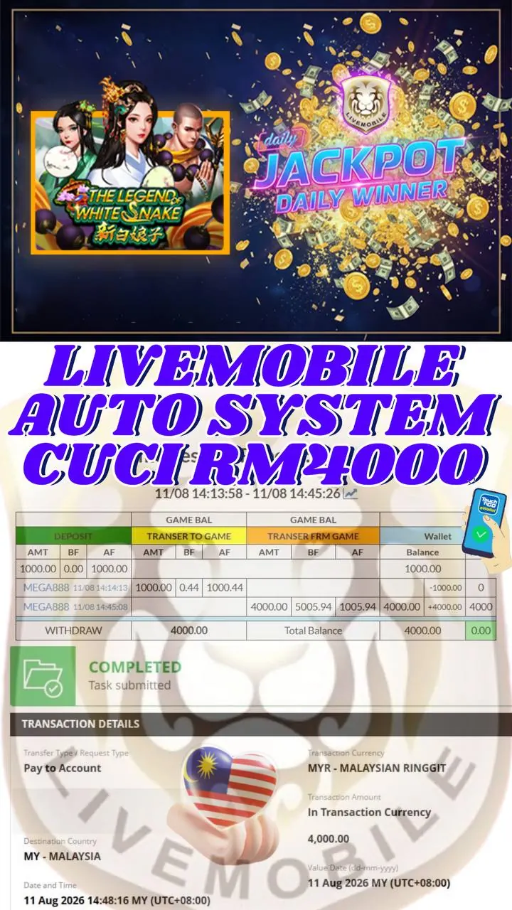Customer-submitted Livemobile auto system record showing RM4,000